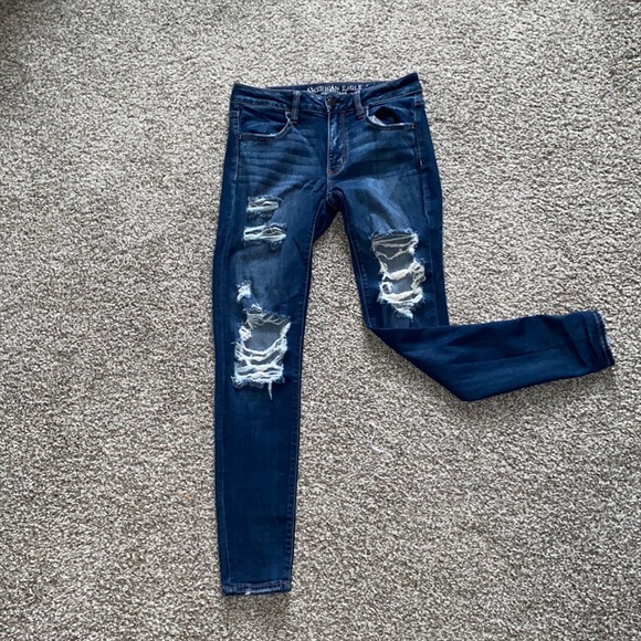 American Eagle Outfitters Denim - Ripped Jeggings